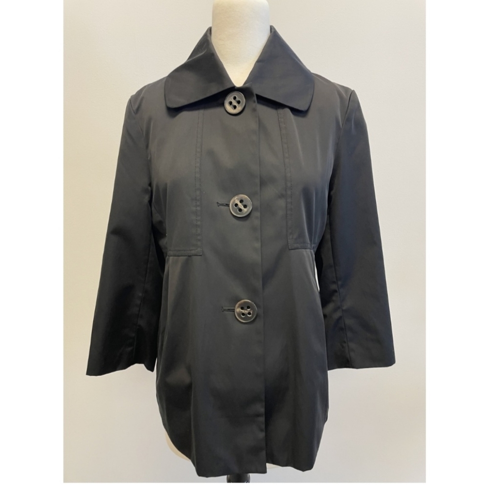 Colebrook Classic Black P-coat size Medium